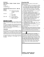 Preview for 4 page of VALERA 533 Instructions For Use And Installation