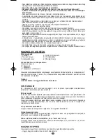 Preview for 36 page of VALERA 609.30 Operating Instructions Manual