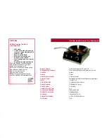 VALERA CW 25A Datasheet предпросмотр