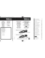 VALERA ManiSwiss Cordless Set Instructions For Use Manual preview