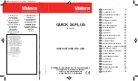 VALERA QUICK 24 PLUS Instructions For Use Manual preview