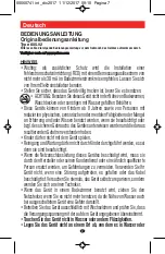 Preview for 5 page of VALERA QUICK 24 PLUS Instructions For Use Manual