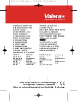 VALERA SL 5400 T Instructions For Use preview