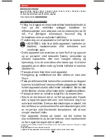 Preview for 24 page of VALERA SWISS'C 100.01 Instructions For Use Manual