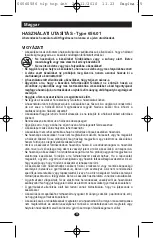 Preview for 23 page of VALERA Tip Top 656.01 Operating Instructions Manual