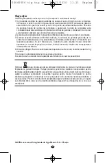 Preview for 31 page of VALERA Tip Top 656.01 Operating Instructions Manual