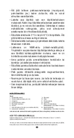 Preview for 39 page of VALERA X-MASTER 652.02 Instructions For Use Manual