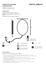 Valerie objects tramonto 05 V9022104 Instruction Manual preview