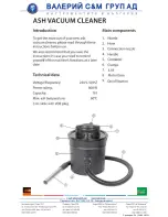 Preview for 3 page of VALERII S&M GROUP 0503VC18L Instruction Manual