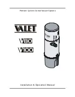 Preview for 1 page of Valet V100 Installation & Operation Manual