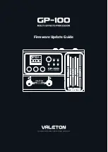 Valeton GP-100 Firmware Update Manual preview