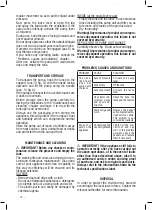Preview for 10 page of Valex 1372024 Instruction Manual And Safety Instructions