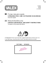 Valex 1372044 Instruction Manual And Safety Instructions предпросмотр