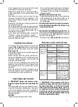 Предварительный просмотр 11 страницы Valex 1372044 Instruction Manual And Safety Instructions