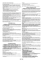 Предварительный просмотр 14 страницы Valex 1410218 Use And Maintenance Manual