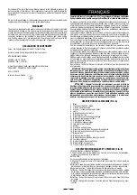 Preview for 16 page of Valex 1410218 Use And Maintenance Manual