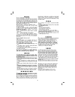 Preview for 16 page of Valex 1411122-S550E Use And Maintenance Handbook