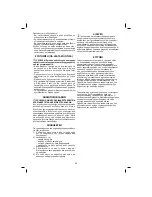 Preview for 25 page of Valex 1411122-S550E Use And Maintenance Handbook