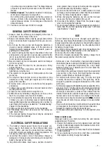 Предварительный просмотр 5 страницы Valex 1422528 Instruction Manual And Safety Instructions