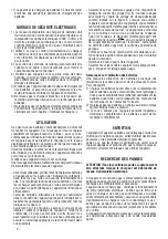 Preview for 8 page of Valex 1422528 Instruction Manual And Safety Instructions