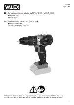 Valex 1429401 Instruction Manual предпросмотр