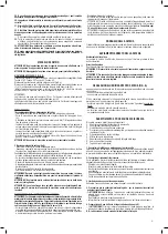 Предварительный просмотр 5 страницы Valex 1491964 Instruction Manual And Safety Instructions
