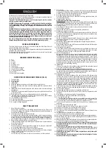 Предварительный просмотр 7 страницы Valex 1491964 Instruction Manual And Safety Instructions