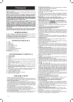 Предварительный просмотр 10 страницы Valex 1491964 Instruction Manual And Safety Instructions