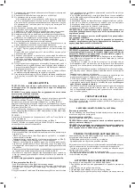 Предварительный просмотр 18 страницы Valex 1491964 Instruction Manual And Safety Instructions