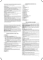 Предварительный просмотр 5 страницы Valex 1493921 Instruction Manual And Safety Instructions