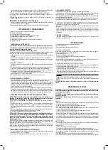 Предварительный просмотр 6 страницы Valex 1493921 Instruction Manual And Safety Instructions