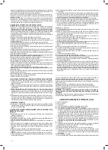 Предварительный просмотр 12 страницы Valex 1493921 Instruction Manual And Safety Instructions