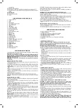 Preview for 13 page of Valex 1493921 Instruction Manual And Safety Instructions
