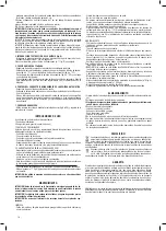 Preview for 18 page of Valex 1493921 Instruction Manual And Safety Instructions