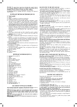 Предварительный просмотр 21 страницы Valex 1493921 Instruction Manual And Safety Instructions