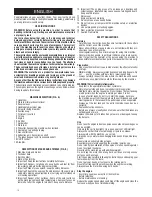 Предварительный просмотр 10 страницы Valex 1497604 Operating Instructions Manual