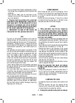 Предварительный просмотр 12 страницы Valex 1650520 Translation Of The Original Instructions