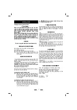 Preview for 4 page of Valex 1800200 Use And Maintenance Manual