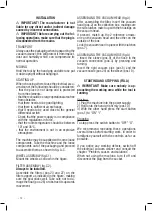 Предварительный просмотр 12 страницы Valex APL1231 Operating Instructions Manual