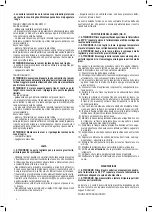 Предварительный просмотр 6 страницы Valex BS2031 Instruction Manual