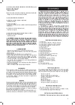 Предварительный просмотр 19 страницы Valex BS2031 Instruction Manual