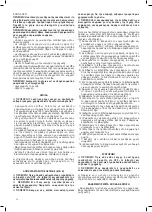 Предварительный просмотр 22 страницы Valex BS2031 Instruction Manual