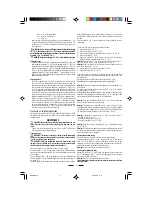 Предварительный просмотр 4 страницы Valex BX1800 Operating Instructions Manual