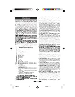 Предварительный просмотр 6 страницы Valex BX1800 Operating Instructions Manual