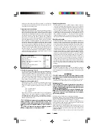 Предварительный просмотр 8 страницы Valex BX1800 Operating Instructions Manual