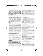 Предварительный просмотр 13 страницы Valex BX1800 Operating Instructions Manual