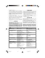 Preview for 14 page of Valex BX1800 Operating Instructions Manual