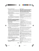 Предварительный просмотр 17 страницы Valex BX1800 Operating Instructions Manual