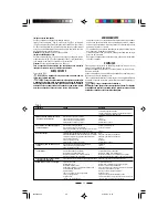 Предварительный просмотр 26 страницы Valex BX1800 Operating Instructions Manual