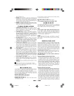 Предварительный просмотр 28 страницы Valex BX1800 Operating Instructions Manual